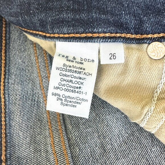 Rag & Bone Nina High-Rise Skinny Jeans - Picture 14 of 16